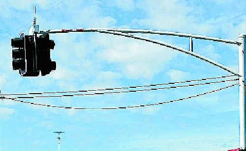 The lights at the corner of Wood and Wallace streets are in line for an environmentally-friendly make-over. The lights at the corner of Wood and Wallace streets are in line for an environmentally-friendly make-over.